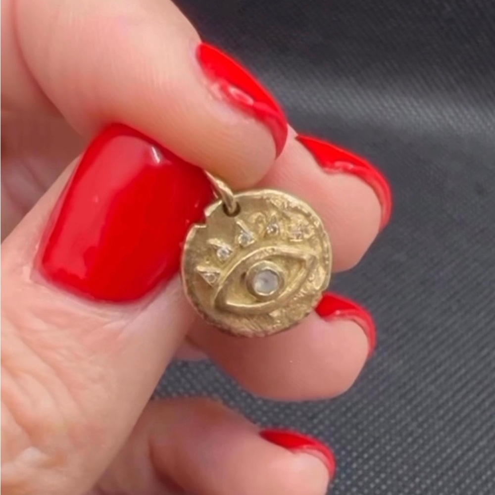 Logan Hollowell 14K Eye of Protection Coin